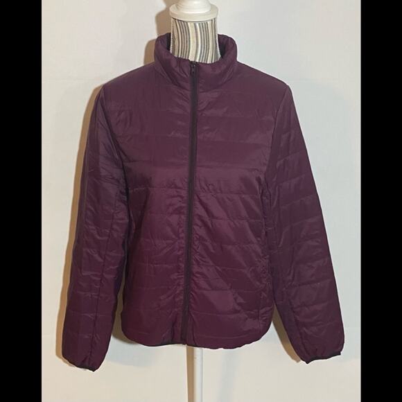 PINK WOMENS PACKABLE PUFFER SIZE S NWOT - Picture 1 of 3